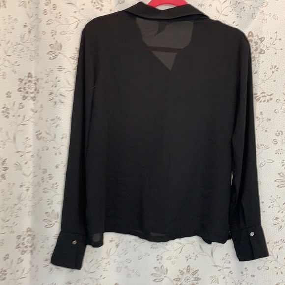 Women’s H&M Black blouse size 14 - Picture 4 of 4